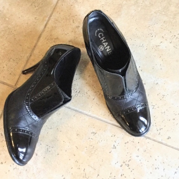 chanel oxford heels